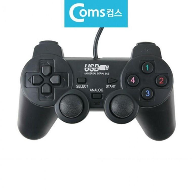 게임패드 조이 게임 USB 패드 유선 스틱 PC 컨트롤러