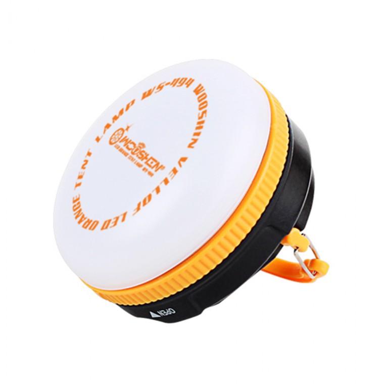 WS-494 LED 오렌지 텐트등(배터리 타입) 휴대용랜턴 텐트랜턴 캠핑용LED랜턴 캠핑LED등 휴대용실내등