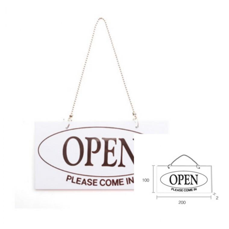 OPEN CLOSED 오픈클로즈문패 영업시간안내 영업안내판 영업중표지판 오픈클로즈팻말