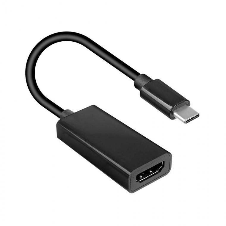 4K 2K HDMI C타입 컨버터 15cm TV 노트북 모니터 프로젝터 영상 음성 미러링 가능