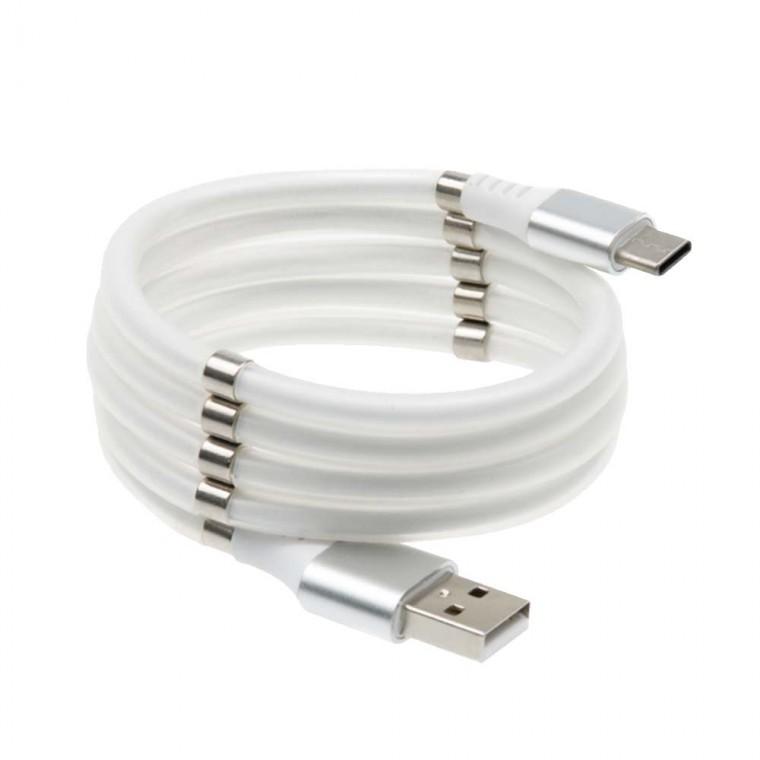 USB 3.1 C타입 케이블 1M 마그네틱 흡착형 고속충전 데이터전송 480Mbps