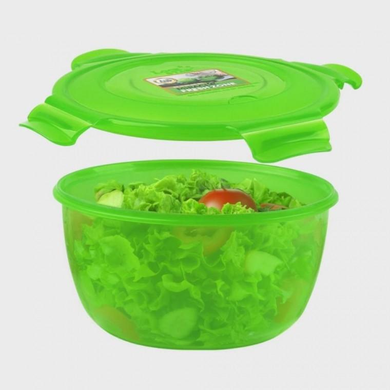 국산 샐러드 보관용기 야채 과일 보관통 1700ml