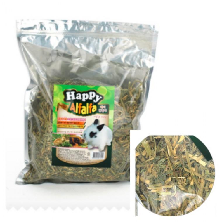 해피 건초/단미 500g 토끼사료 건초사료 친칠라사료 기니피그사료 기니피그건초