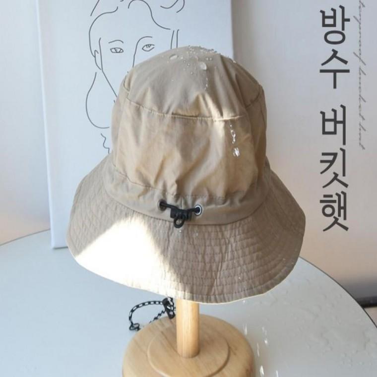 포켓 방수 버킷햇 초경량 방수모자 레인햇 여름 등산