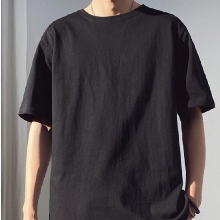 남성 오버핏 코튼 반팔티 여름 데일리 기본 티셔츠