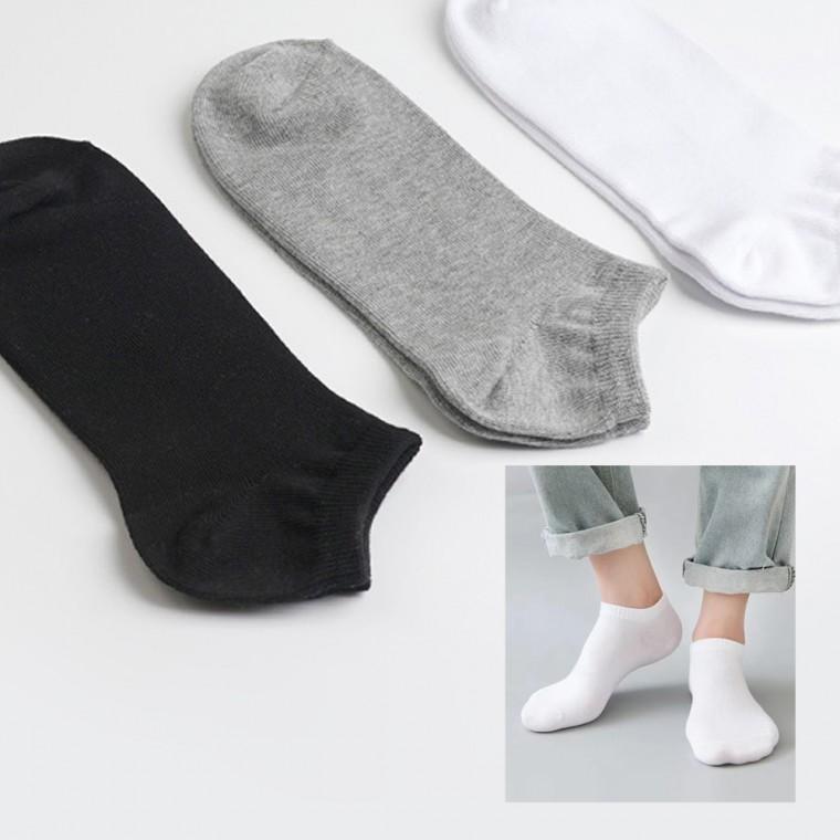 프리미엄 무지 발목양말 6켤레