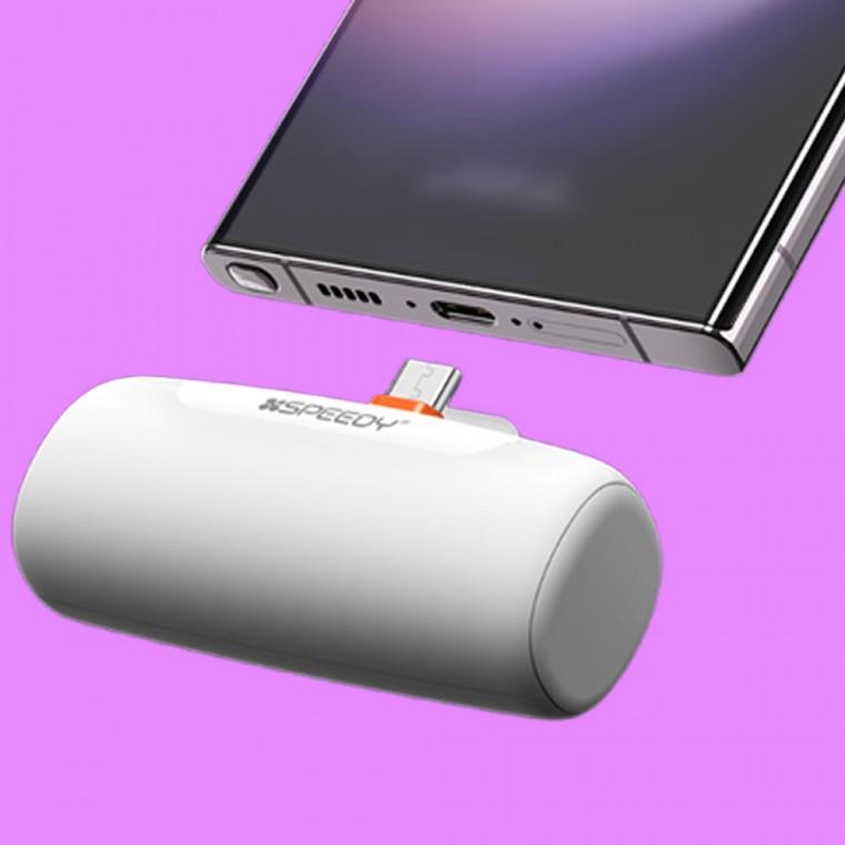일체형 소형 가벼운 휴대용 미니 고속 도킹형 C타입 일체형배터리 충전 5000mAh 충전기 보조배터리
