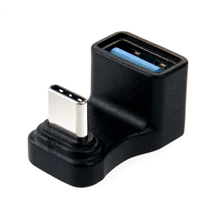 USB C타입 A타입 180도 꺾임젠더 10Gbps 변환 고속전송