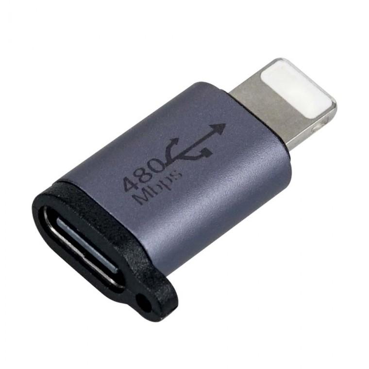 USB 타입C 변환 젠더 FM iOS핀 480Mbps