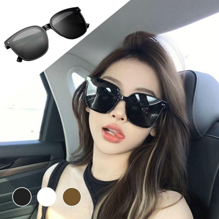 스퀘어 뿔테 패션 선글라스 커플템 골프 낚시 안경 인싸템