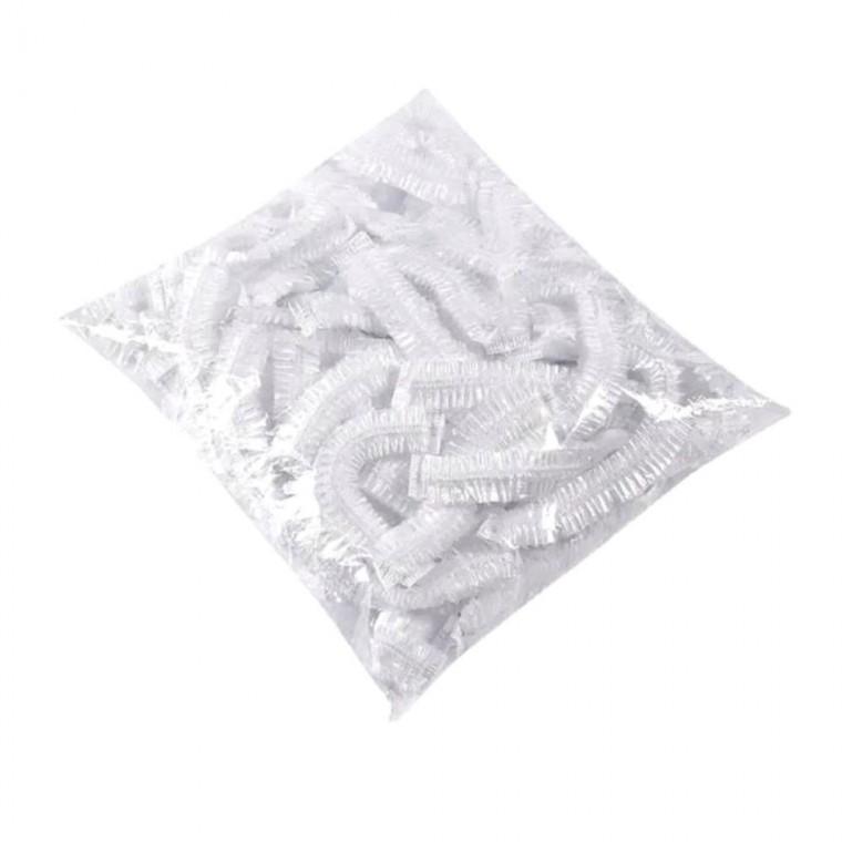 헤어캡 염색 샤워 일회용 100P 헤어캡 비닐
