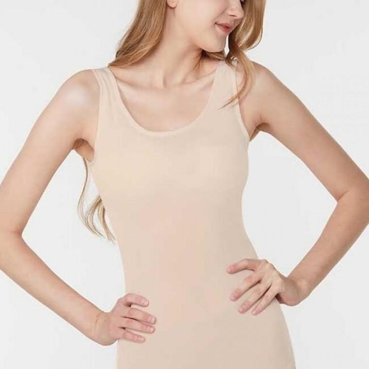 쿨터치 여성 인견 조끼런닝 브라캡 이너웨어 브라 튜브탑 쿨