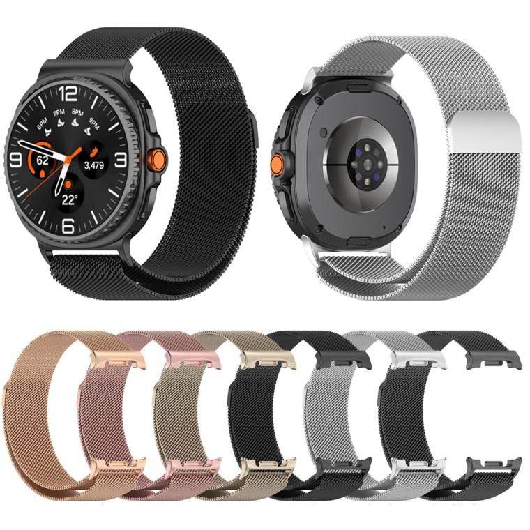 갤럭시워치8 밀레니즈루프 스트랩 갤워치8 메탈 밴드 시계줄 40mm 44mm