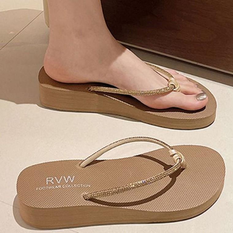 여성 바캉스 휴양지 쪼리 슬리퍼 스트랩 비치슈즈