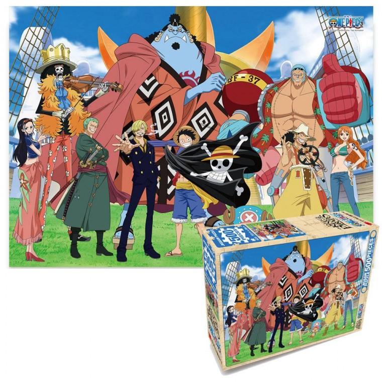 학산문화사 원피스 직소퍼즐 500pcs (해적왕에 한걸음 더)