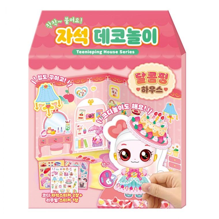학산문화사 코디놀이 새콤달콤 캐치  시즌4 달콤핑 자석 데코놀이