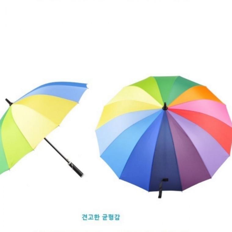 골프우산 고급선물용 장우산 60무지개일자우산 자동 쇼핑추천 인기상품