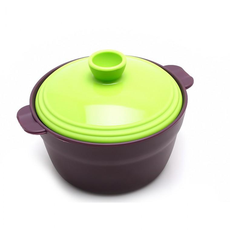 국산 실리콘 계란 찜기 그린 실리콘100% 멀티찜기 전자렌지용기 전자렌지용찜기