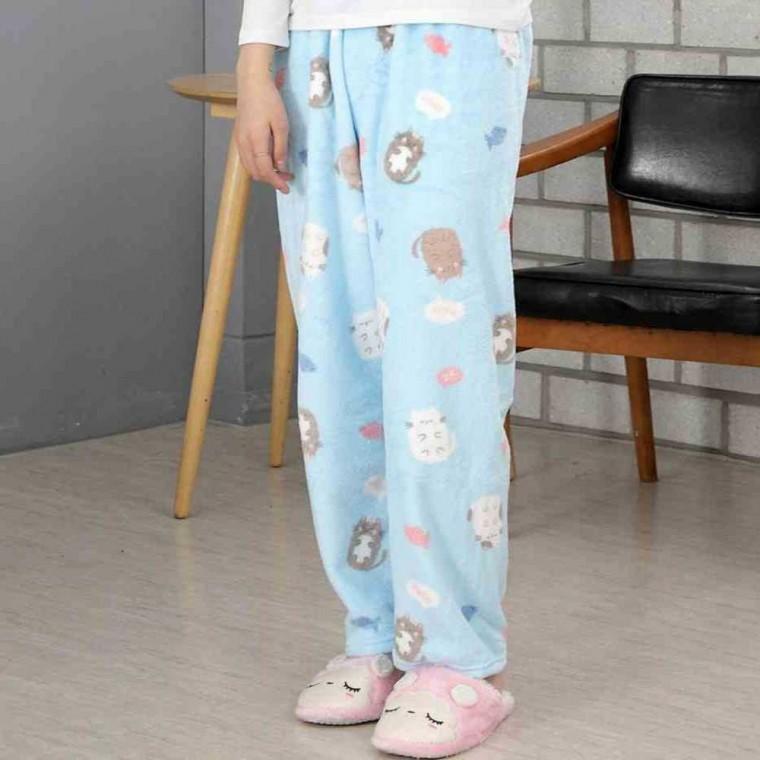 극세사 수면바지
