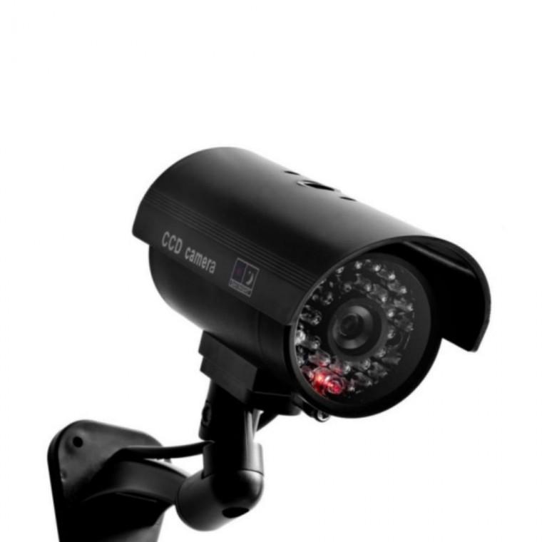 모형 CCTV 방범용 카메라 실외 현관 LED