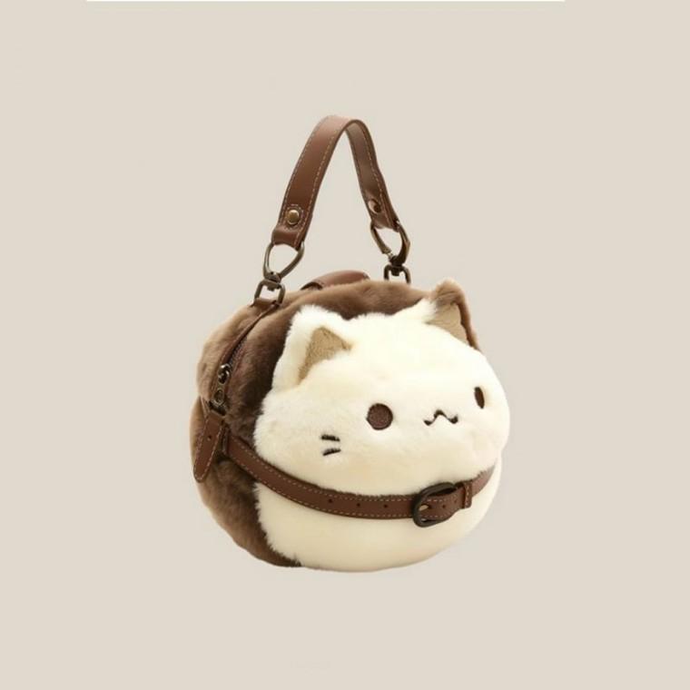 귀여운 크로스백 캐주얼 크로스 백 고양이 미니 수납가방