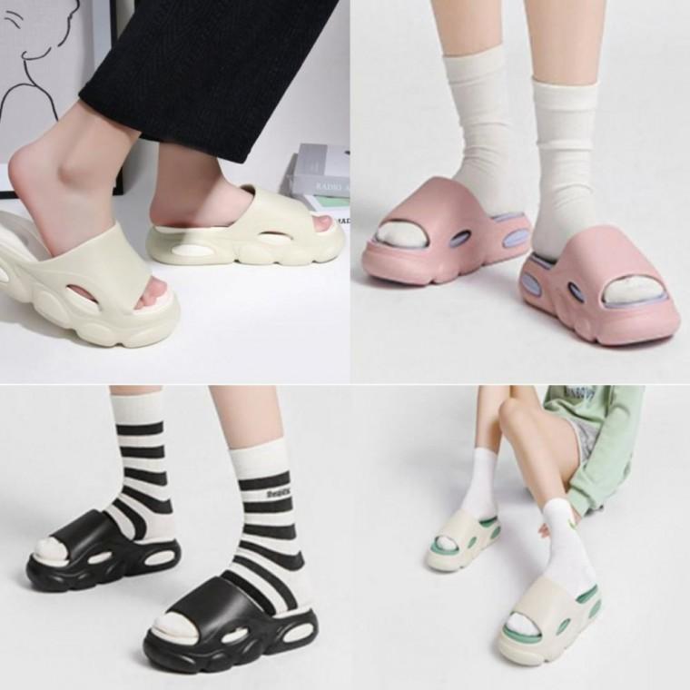 푹신한  슬리퍼 여성 발아치 실내슬리퍼