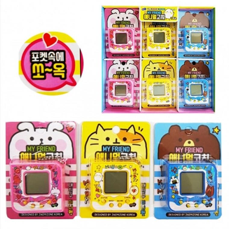 4000 애니멀고치 휴대용게임기 펫 동물키우기 (10개)
