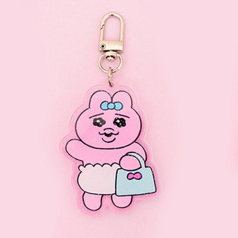 인형키링 빤쮸토끼 아크릴키링 핸드백 인형 캐릭터