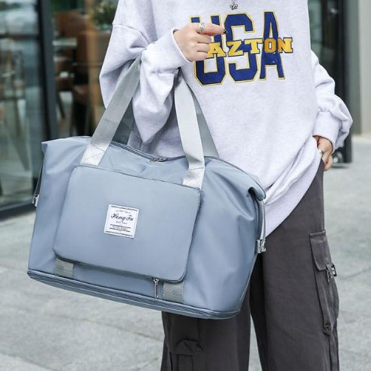 지퍼 확장 여행용 보스턴백 가방 캐리어 숄더