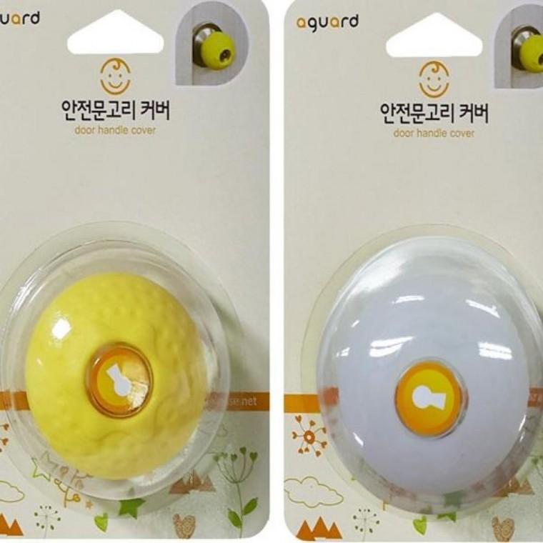 원형 실리콘 커버 가정용품 문고리 안전용품 방문손잡이 충격완화 생활용품