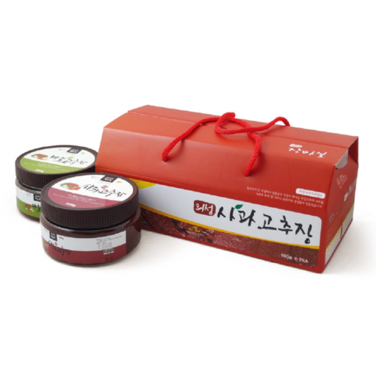 VDG 의성사과고추장 500g+의성마늘고추장 500g