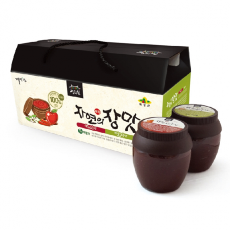 VDG 장마실 의성사과고추장 1kg+의성마늘고추장 1kg