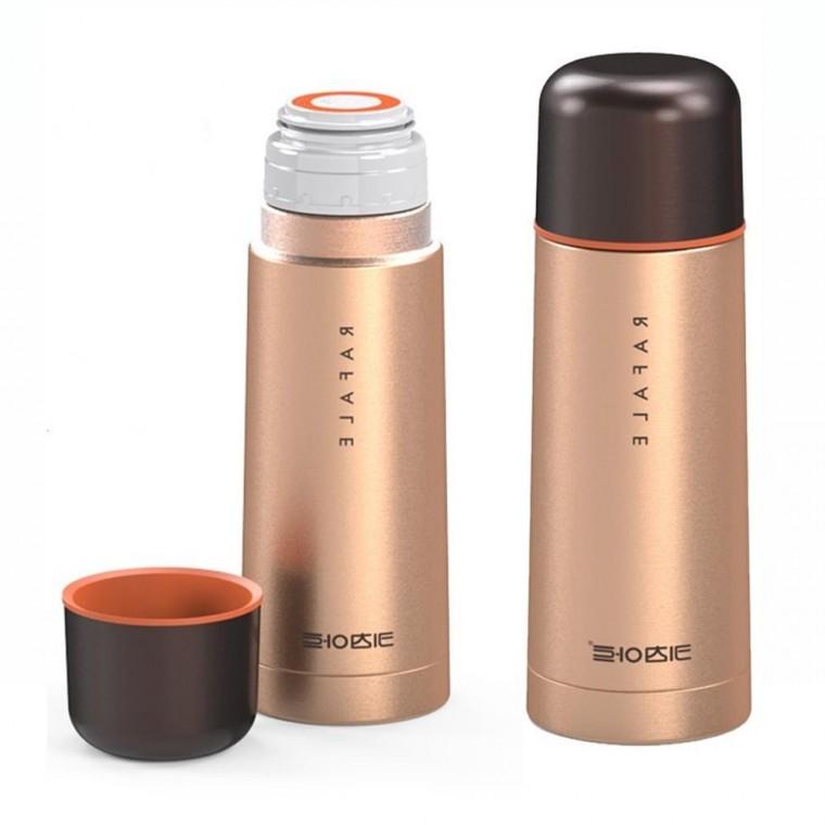 키친아트 골드메탈 라팔 보냉병 350ml 텀블러