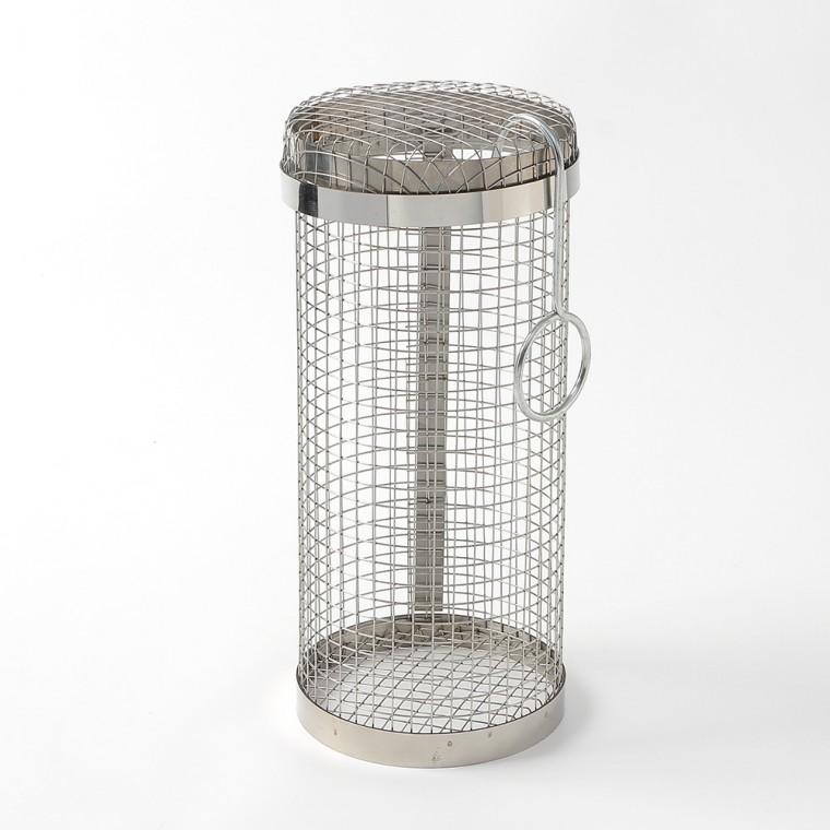 캠핑 바비큐 원통 그릴(20cm) 바베큐케이스