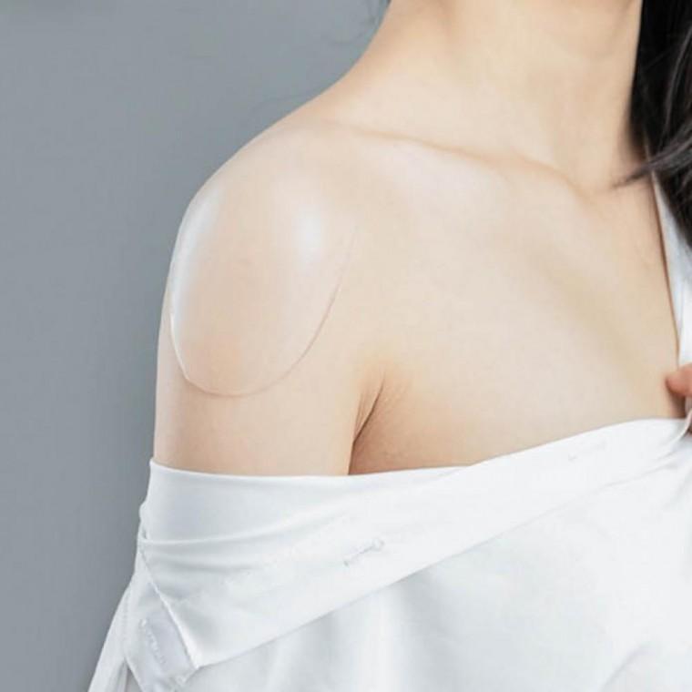 어깨 보정 패드 실리콘 체형 숄더 균형잡힌 자연스러운