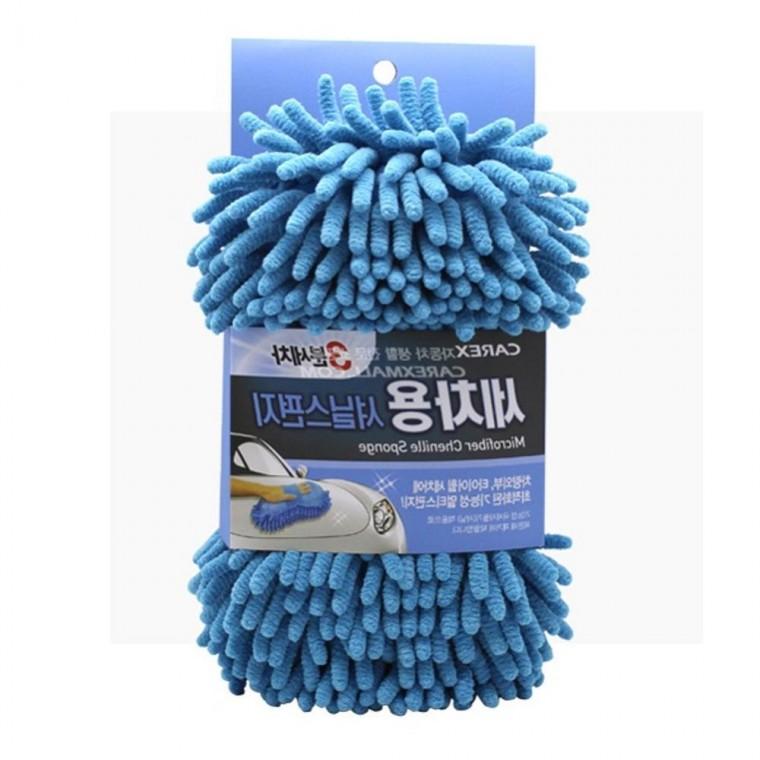 3분세차 carex 세차장갑 세차용품 셔닐스펀지 세차용 도구 브러쉬 용품