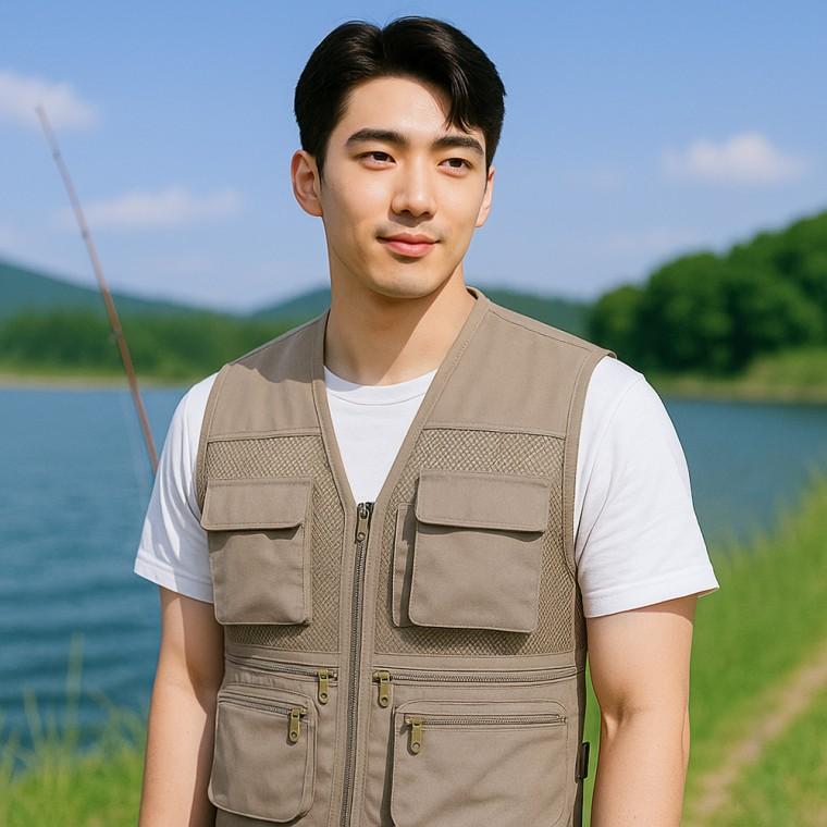 초경량 메쉬 레저 조끼 XL 아웃도어 여름작업조끼