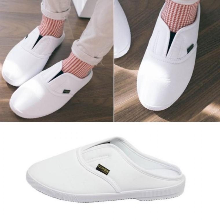 레자 사무실 실내화 학교 실내슬리퍼 간호사 신발
