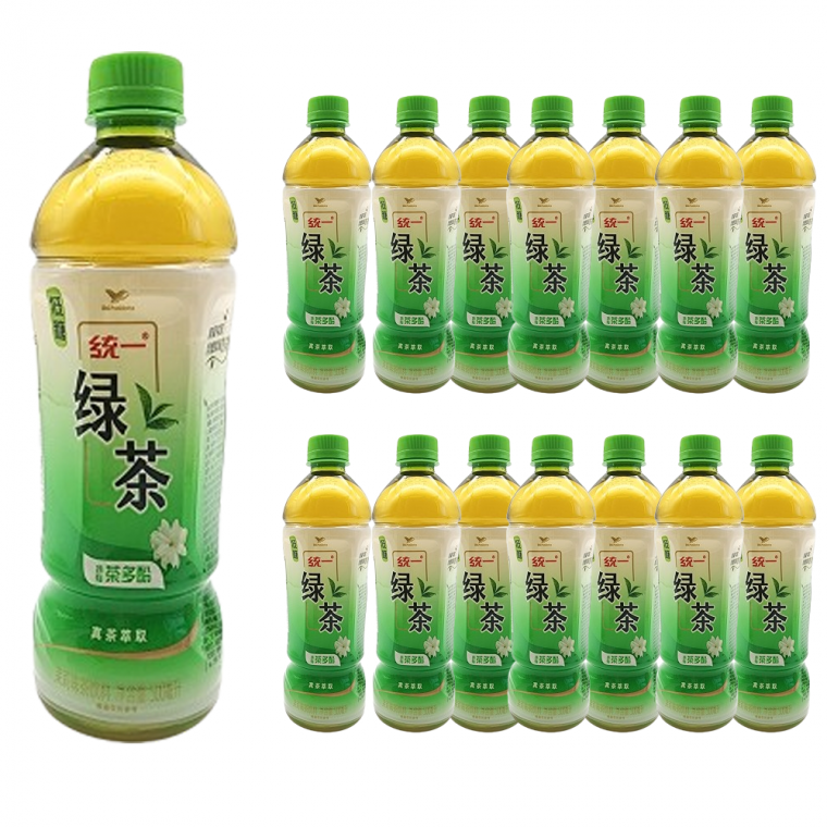 중국음료 마라탕 음료 통일 녹차 500ml X 15개