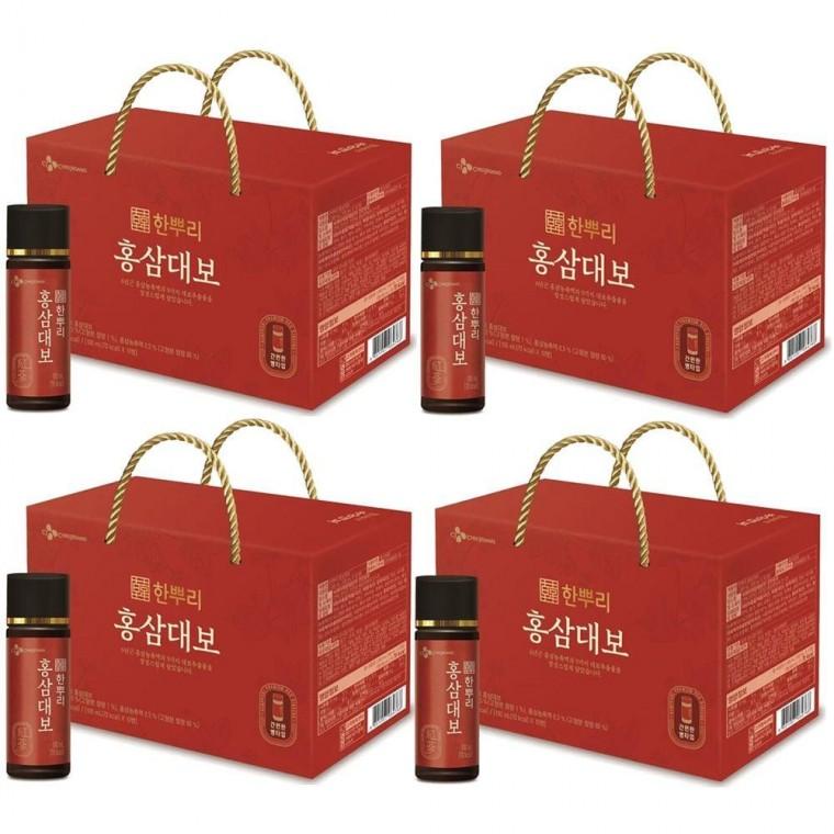 홍삼 음료 한뿌리 홍삼대보 100ML x40병