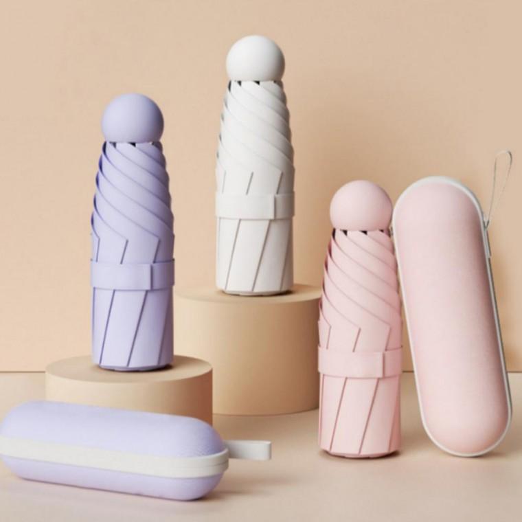 휴대용 초경량 미니 접이식 자외선차단 암막 우양산 가벼운 포켓 우산 여름 햇빛차단 양산 겸용 우산