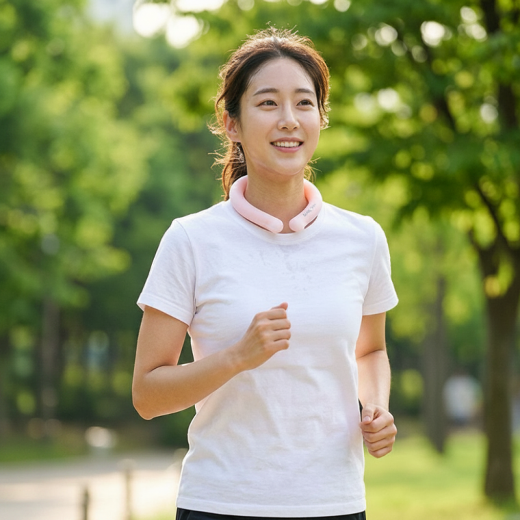 PCM 아이스 여름 목걸이 냉각 쿨러 등산 골프 낚시용