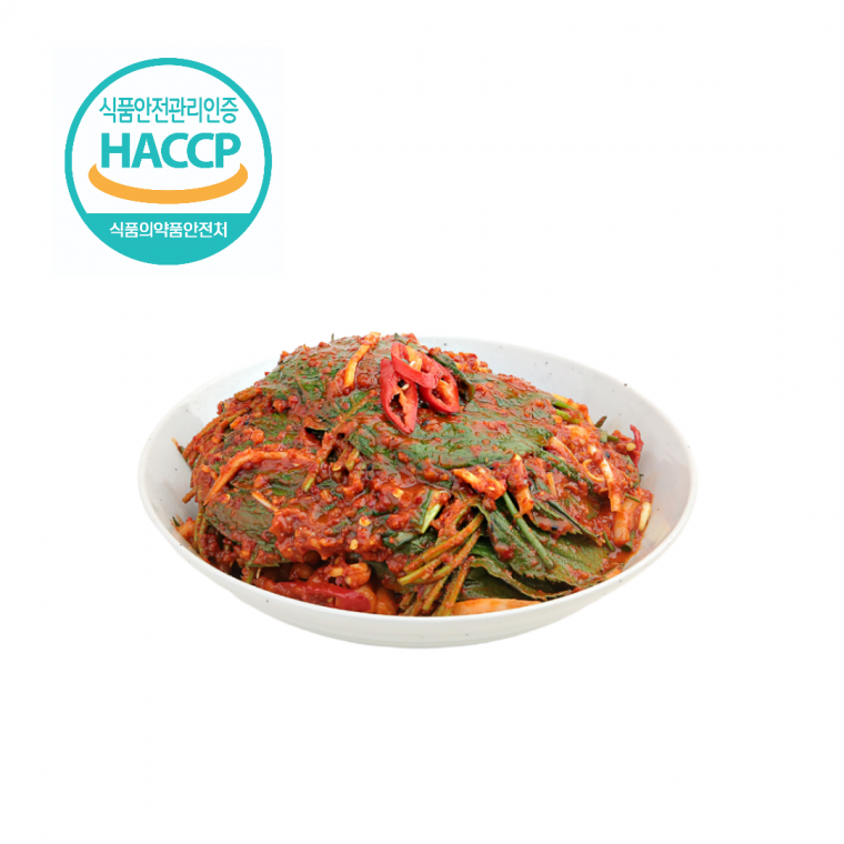 이순미 깻잎김치(1kg / 2kg)국산 깻잎으로 담근 전통 밥도둑 / 도매 위탁판매 가능