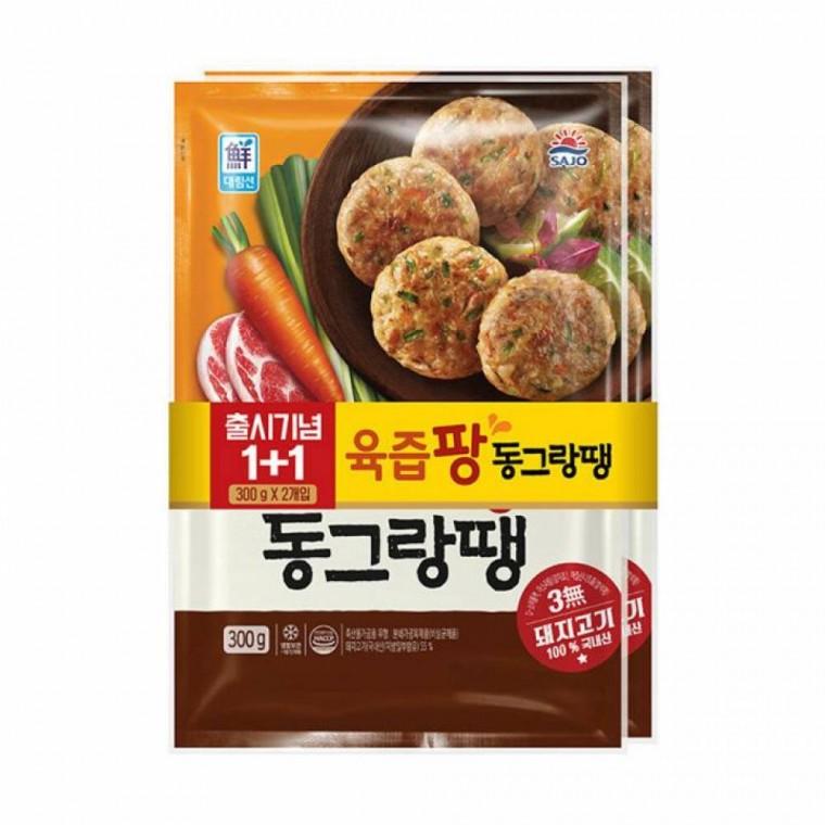 어른 사조대림 육즙팡 동그랑땡 600g(300g x 2)(냉동) 에어프라이어
