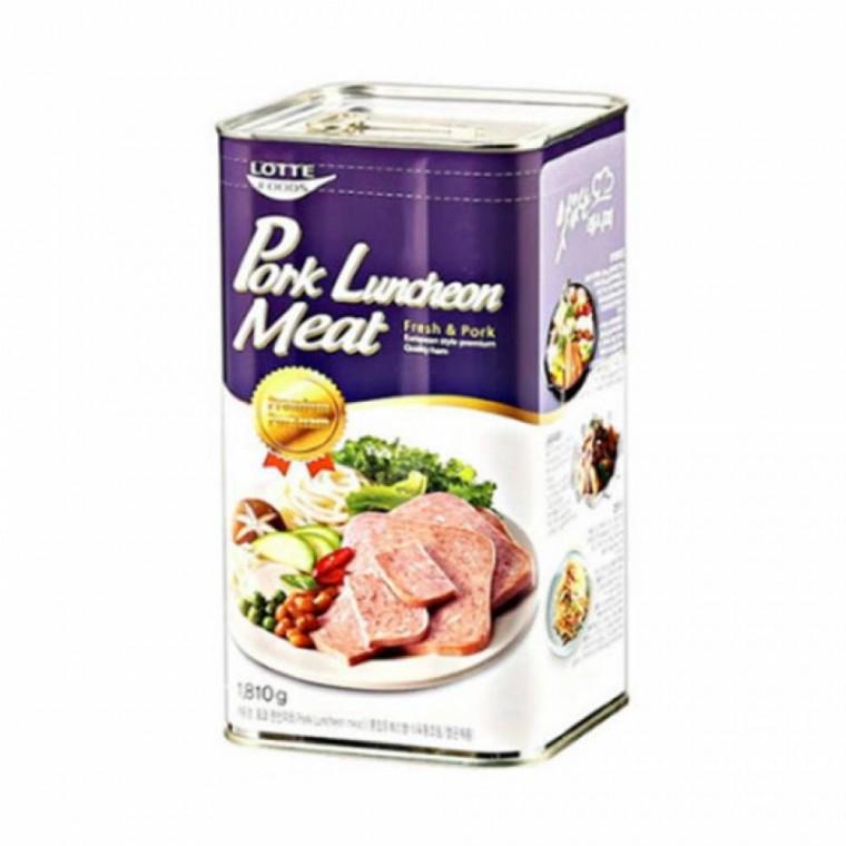 즉석식품 롯데푸드 포크 런천미트 1.81kg 간단