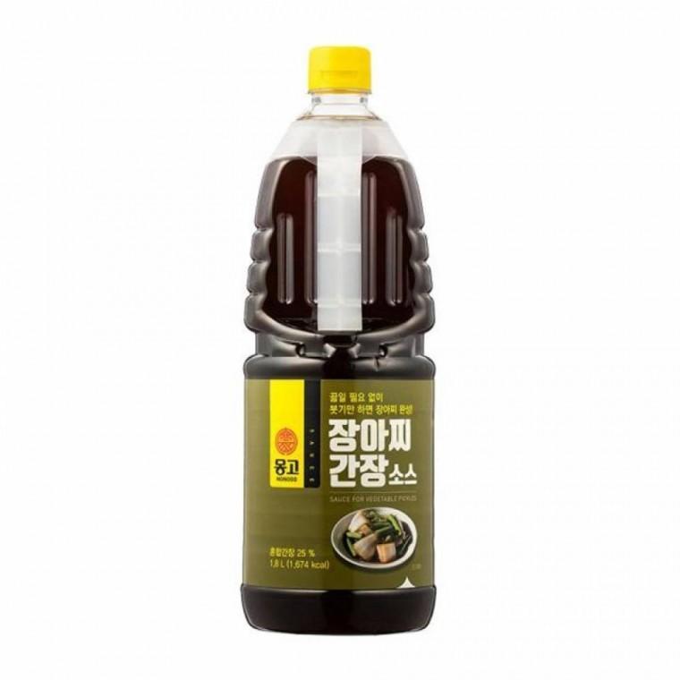 어린이 몽고식품 장아찌 간장소스 1.8L X 2 자취