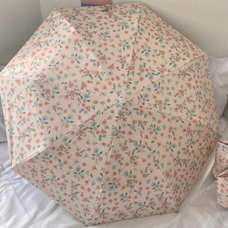 암막 미니 우산 파우치 포함 우양산 초경량 양우산 접이식