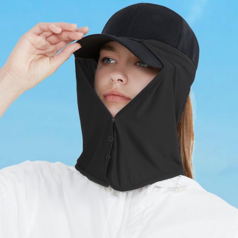 쿨써머 자외선차단 캡 (블랙) 캡 햇빛가리개 가리개