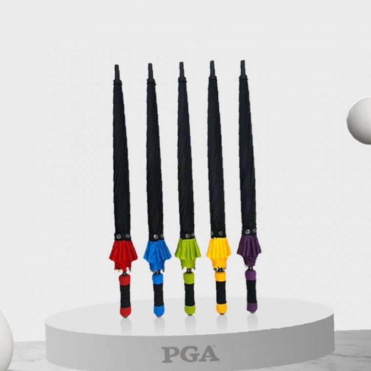 PGA 60X14K 감각적인 컬러 보다 일자 폰지 장우산 대형 우산