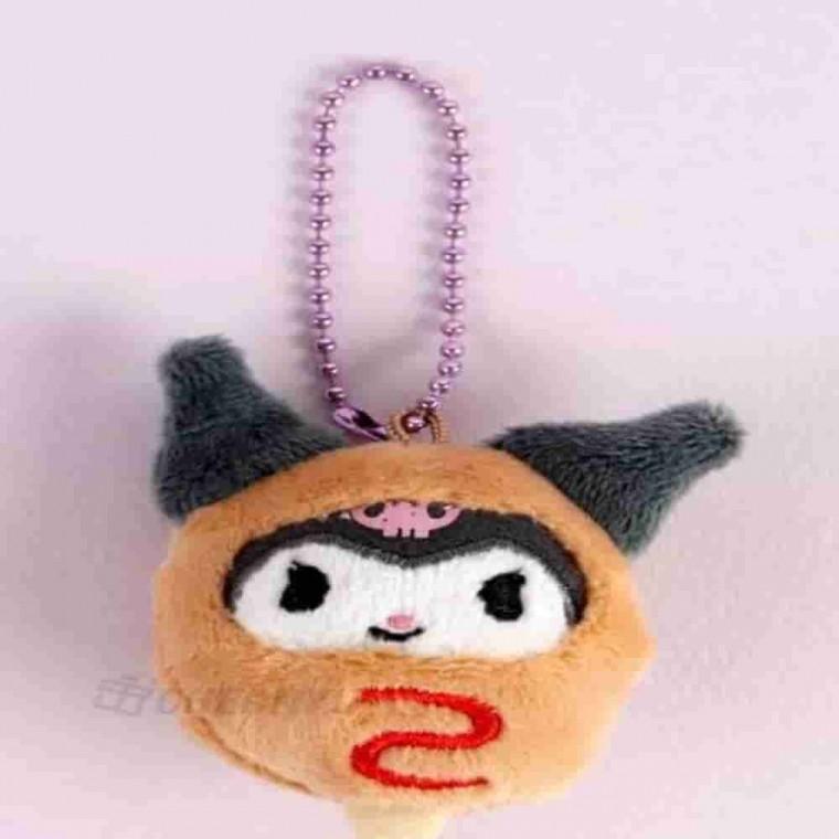 핫도그 가방고리 8cm 키링 핫도그인형 캐릭터키링